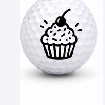 Food Golf Ball Stamp