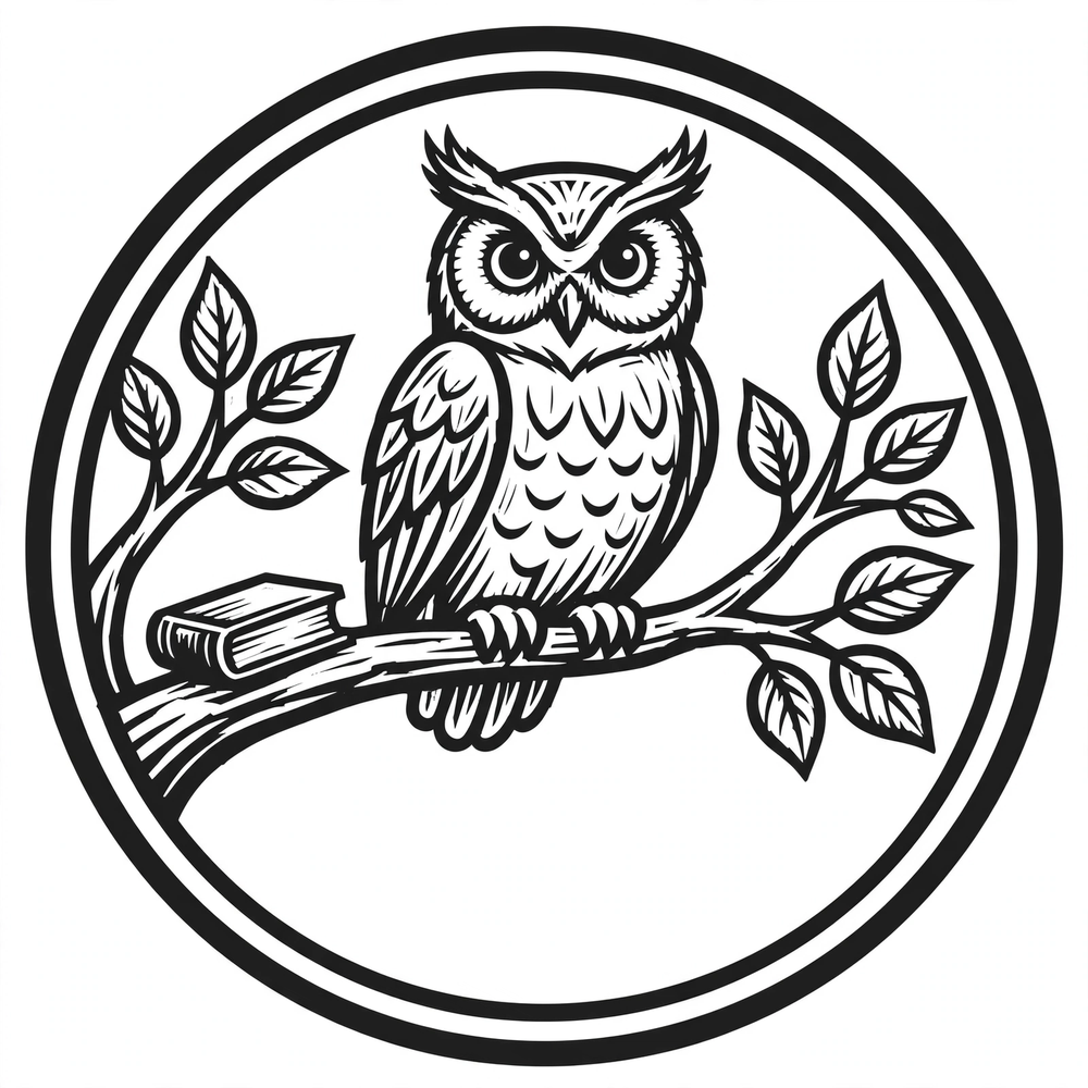 Personalized Woodcut Library Book Stamp – Custom Ex Libris Bookplate Stamp, Pre-Inked