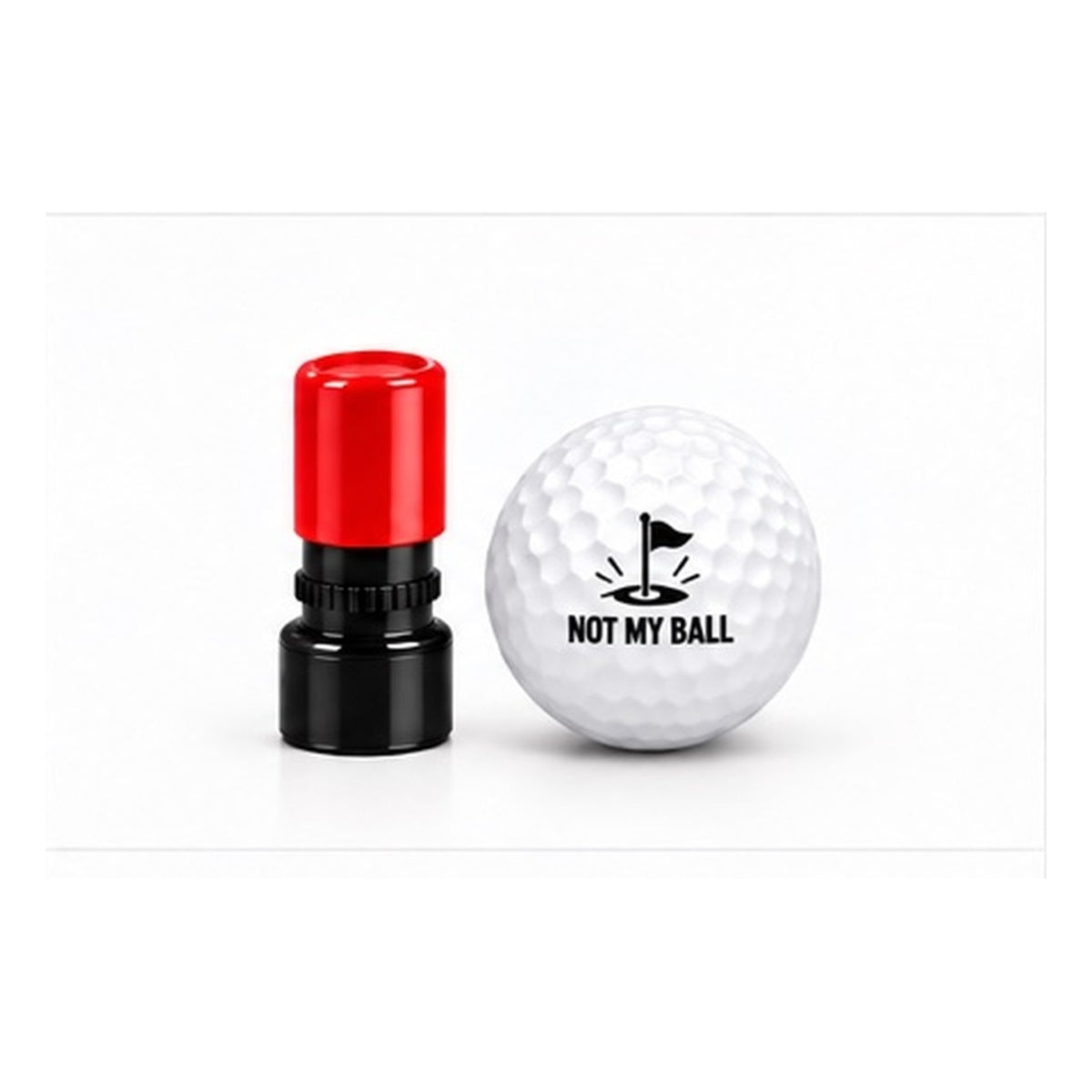 Golf Humor Golf Ball Stamp