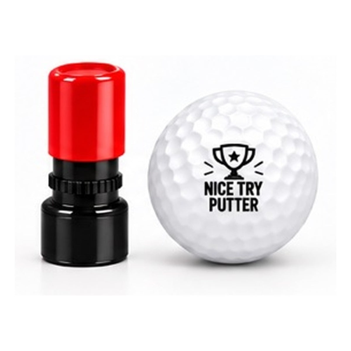 Golf Humor Golf Ball Stamp