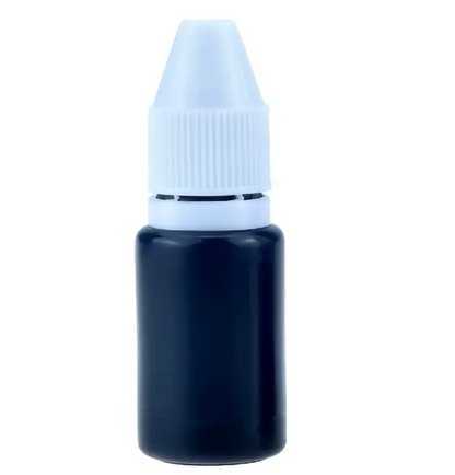 Round Border Self-Inking Stamp with 3 Lines  - Customized Business Logo Stamper