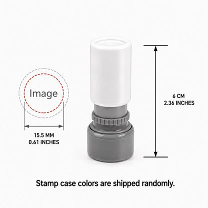 Waterproof Quick-Dry Shark Golf BallStamp - Long-Lasting Ink, Golf Marker
