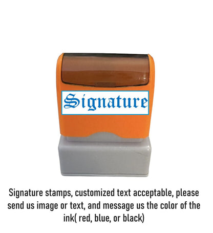 Rectangle Business PAID pre-Inked Stamps Custom Text