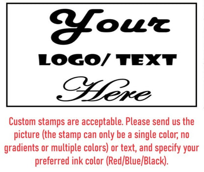 rectangle Business Custom pre-Inked Stamps