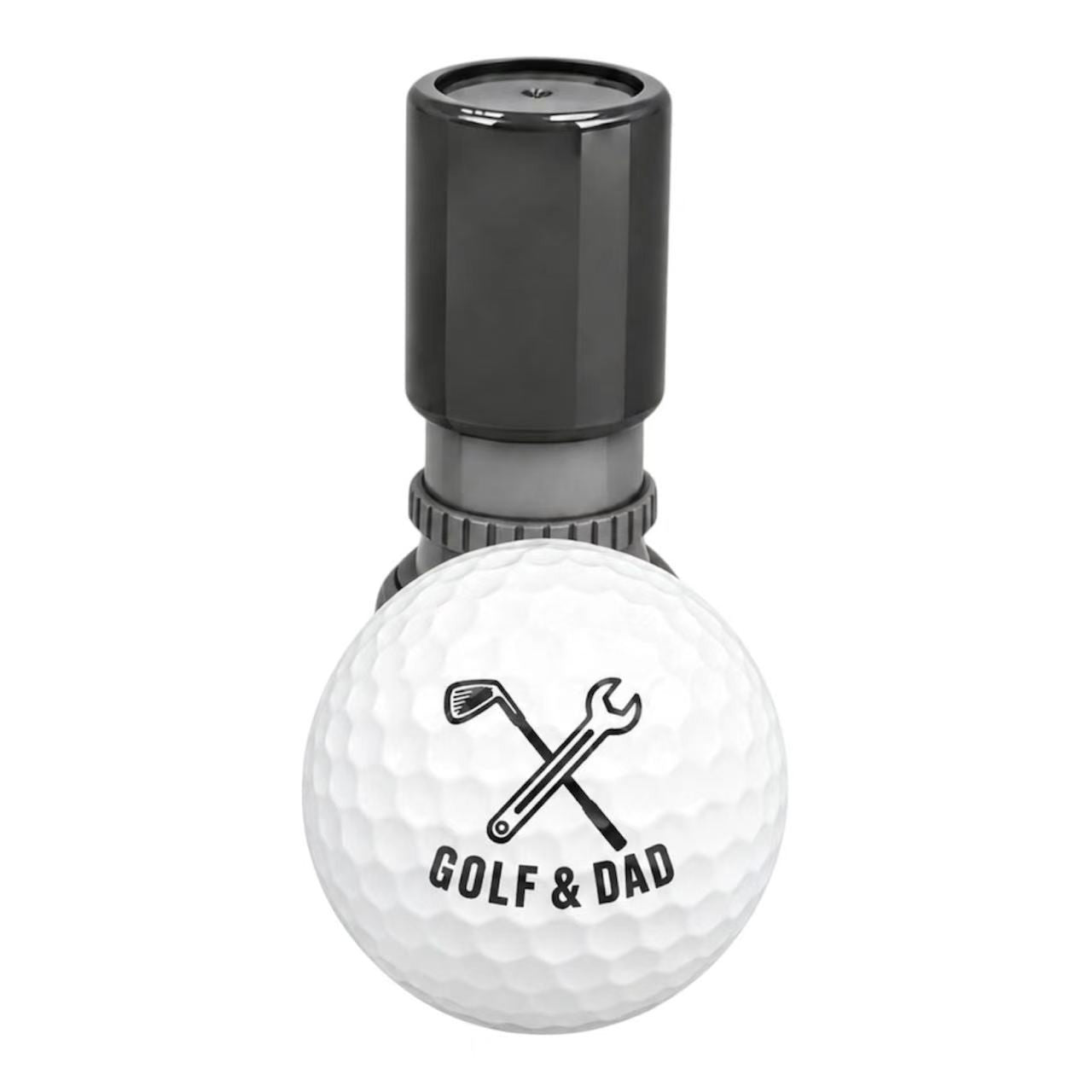Golf Ball Marker Stamp for Dad –  Custom Gift for Golf Lovers and Father's Day