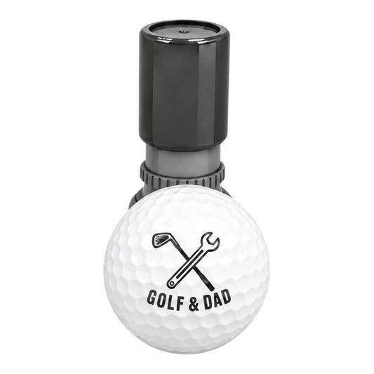 Golf Ball Marker Stamp for Dad –  Custom Gift for Golf Lovers and Father's Day