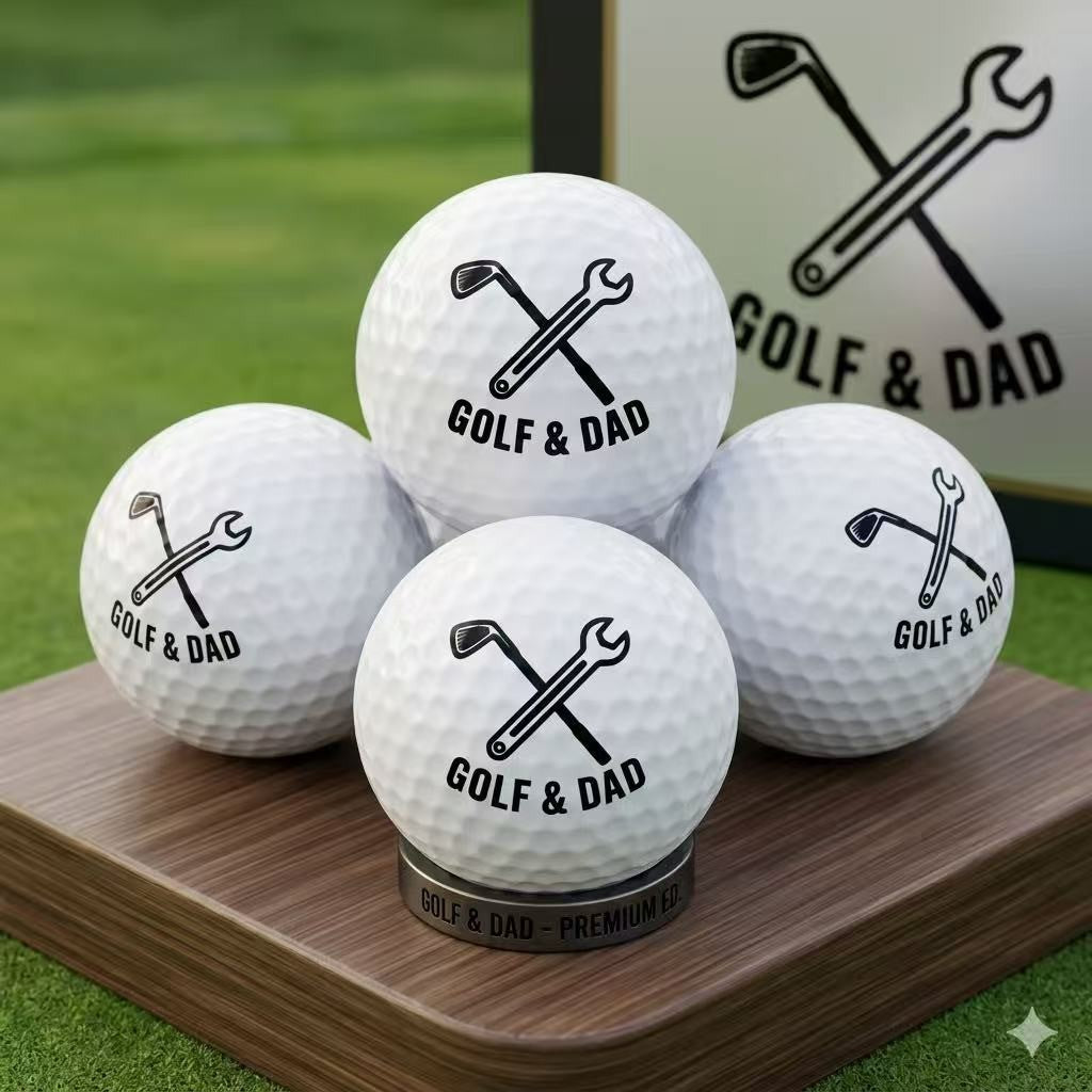 Golf Ball Marker Stamp for Dad –  Custom Gift for Golf Lovers and Father's Day