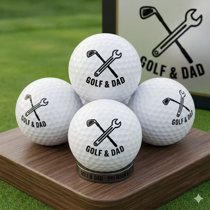 Golf Ball Marker Stamp for Dad –  Custom Gift for Golf Lovers and Father's Day