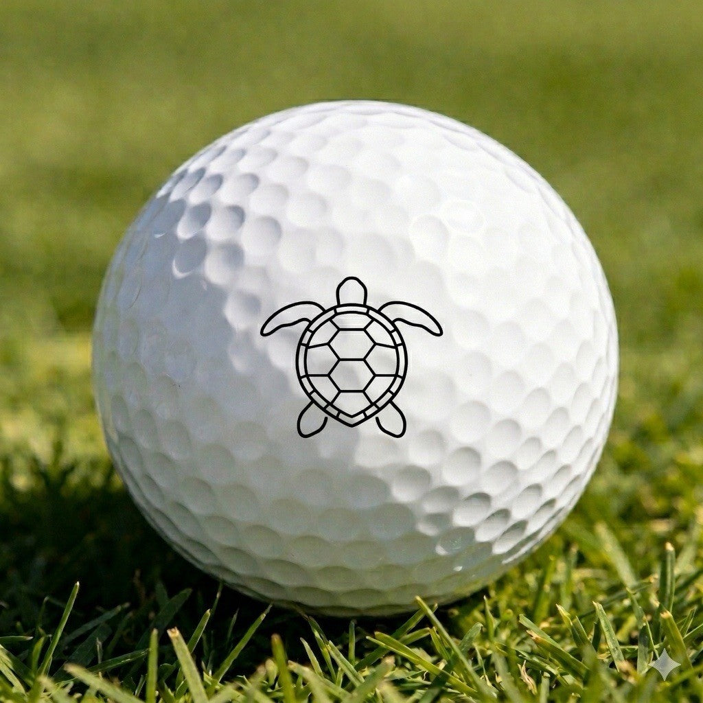Golf Ball Stamp Turtle Waterproof Quick Dry Ink Ball stamp Golf Gift