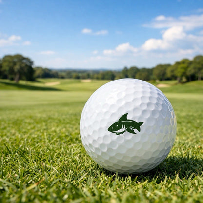 Waterproof Quick-Dry Shark Golf BallStamp - Long-Lasting Ink, Golf Marker