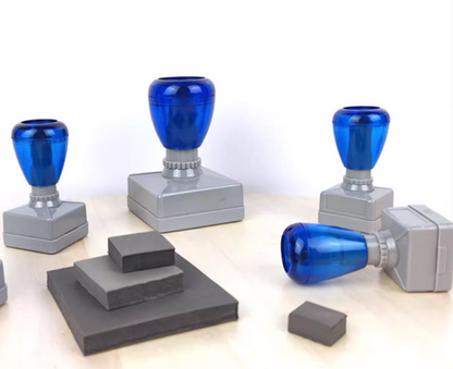 Square Business Custom pre-Inked Stamps