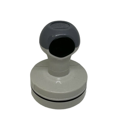 Round Border Self-Inking Stamp with 3 Lines  - Customized Business Logo Stamper