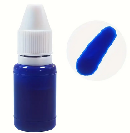 Round Border Self-Inking Stamp with 3 Lines  - Customized Business Logo Stamper