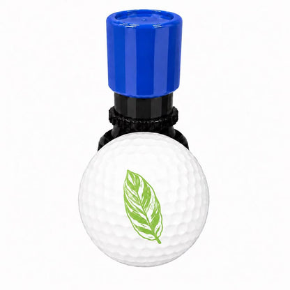 Tee Initial Letter A-Z With Custom Name Pre-Inked Stamp for Golf Ball product image