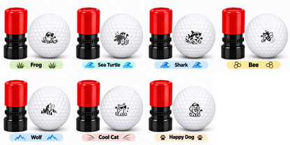 Animals Golf Ball Stamp