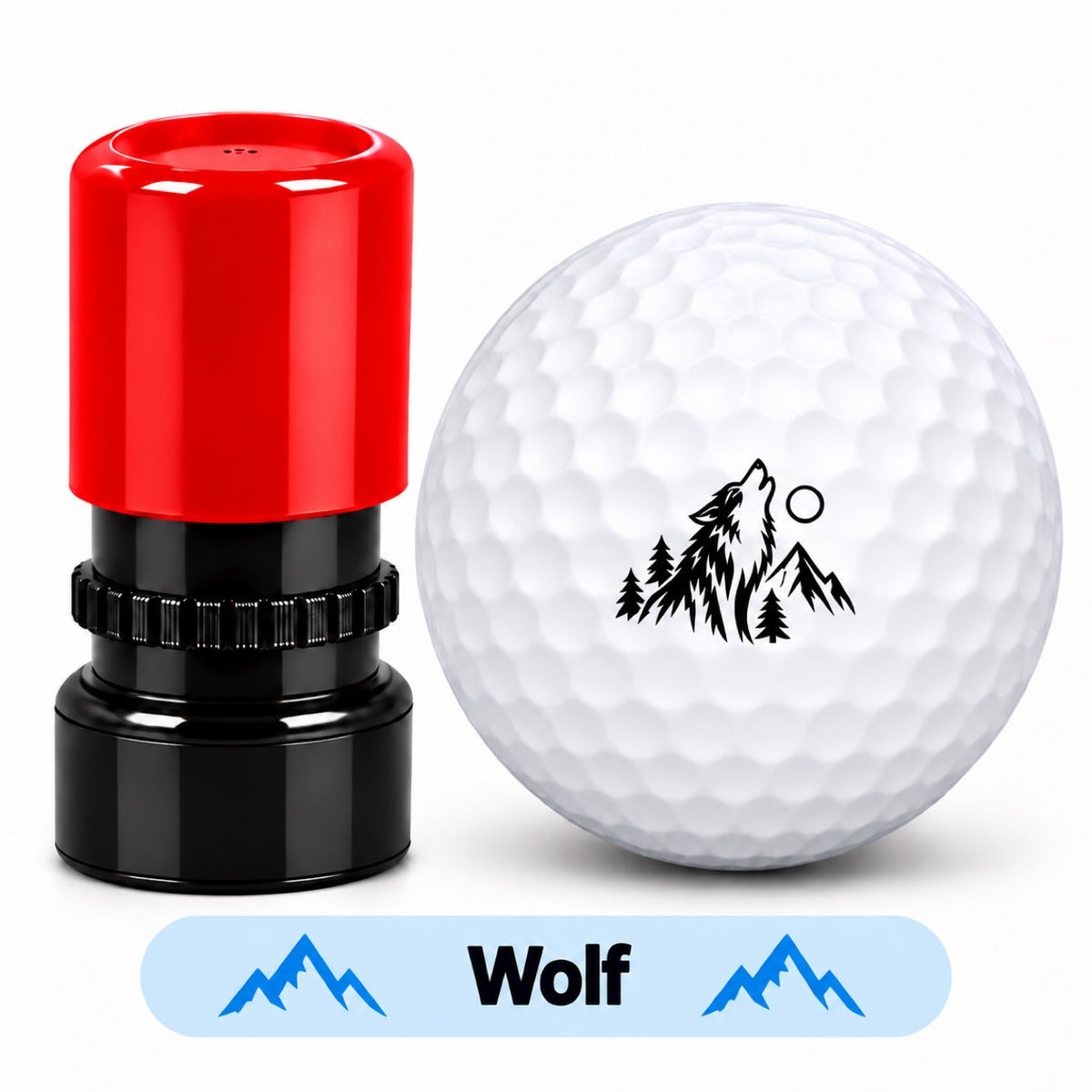 Animals Golf Ball Stamp