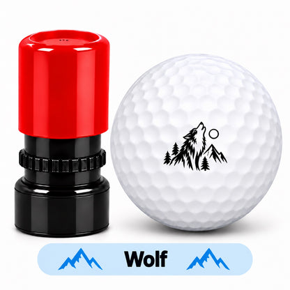 Animals Golf Ball Stamp