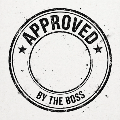 Personalized Approval Face Stamp – Funny Custom Photo Stamp, Pre-Inked