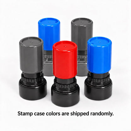 Initial Golf Ball Stamp – A–Z Outlined Letter Marker | Pre-Inked