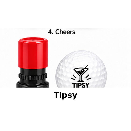 Drinks Golf Ball Stamp – 19th Hole Edition (8 Designs)
