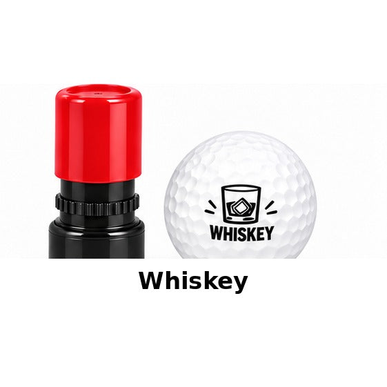 Drinks Golf Ball Stamp – 19th Hole Edition (8 Designs)