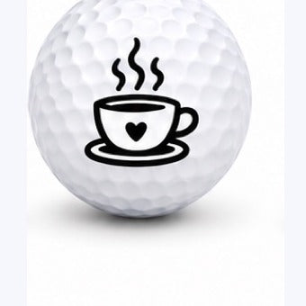 Food Golf Ball Stamp