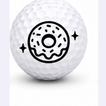 Food Golf Ball Stamp
