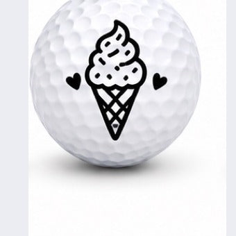 Food Golf Ball Stamp