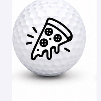 Food Golf Ball Stamp