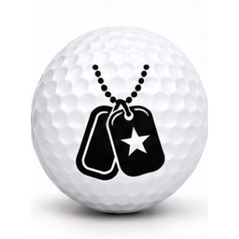 Waterproof Golf Ball Stamp Veteran Pride Golf Ball Marker