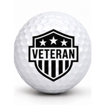 Waterproof Golf Ball Stamp Veteran Pride Golf Ball Marker